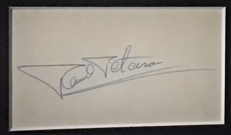 1977 - Ronnie Peterson - 6-hjul - Tyrrell - 4 foto, glasad, ram, äkta autograf