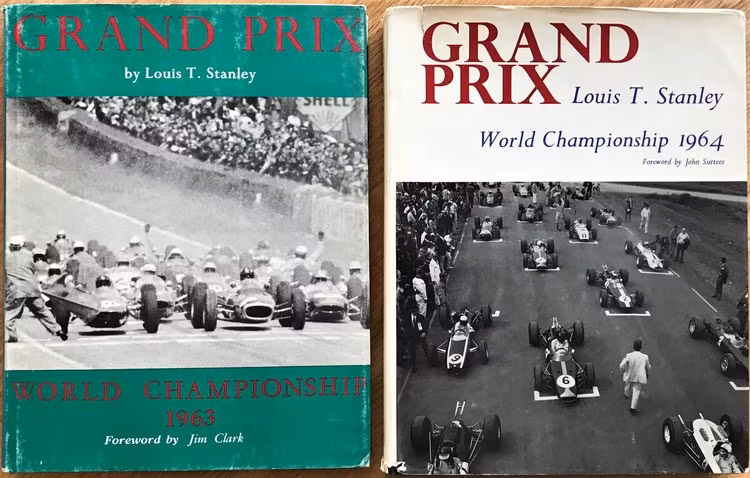 Grand Prix komplett 1959-69, 11 årgångar av Louis T. Stanley - ovanlig bokserie