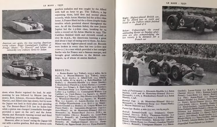 Le Mans 24H Race av David Hodges - 1923-63 - 140 sid eng. bok