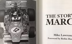 March Story 1969-89 by Mike Lawrence, 256 sid, format 21x28 cm