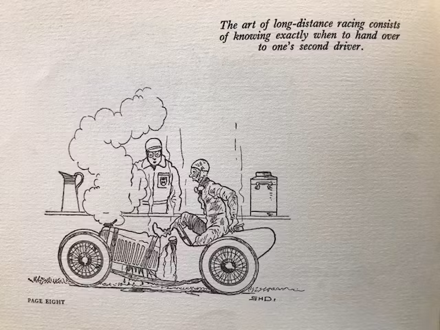 Från Autocar - Två fina skissböcker "by Casque" - 30-tal - mycket ovanliga - 15 x 20 cm