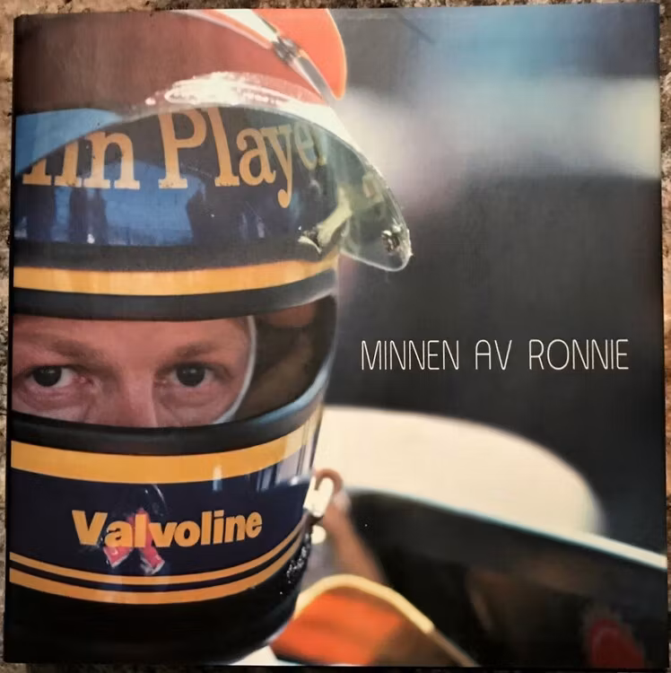 Minnen av Ronnie - slutsåld bok: Thedin/Hägg, 130 sid, 22x22 cm