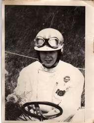 Ronnies signum - Scuderia Robardie dekal och foto enligt originalmärket, format 12x7cm