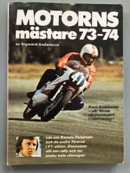 Ronnie Peterson, Motorns Mästare 73/74, bok - första Lotusåret, 130 sid, 14x19 cm