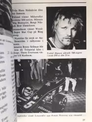 Ronnie Peterson i Motorns Mästare 75/76 - bok om ett Lotus år - 130 sid, 14x19 cm