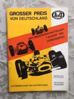 Tysklands GP - Nürburgring 1966 - program - bra skick - 84 sidor - A5-format