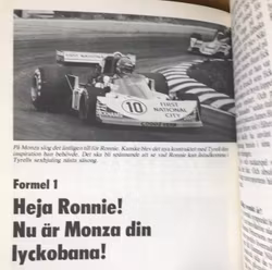 Motorns Mästare 1976/77 - Ronnie Peterson Gunnar Nilsson - 130 sid, 13 x 19 cm