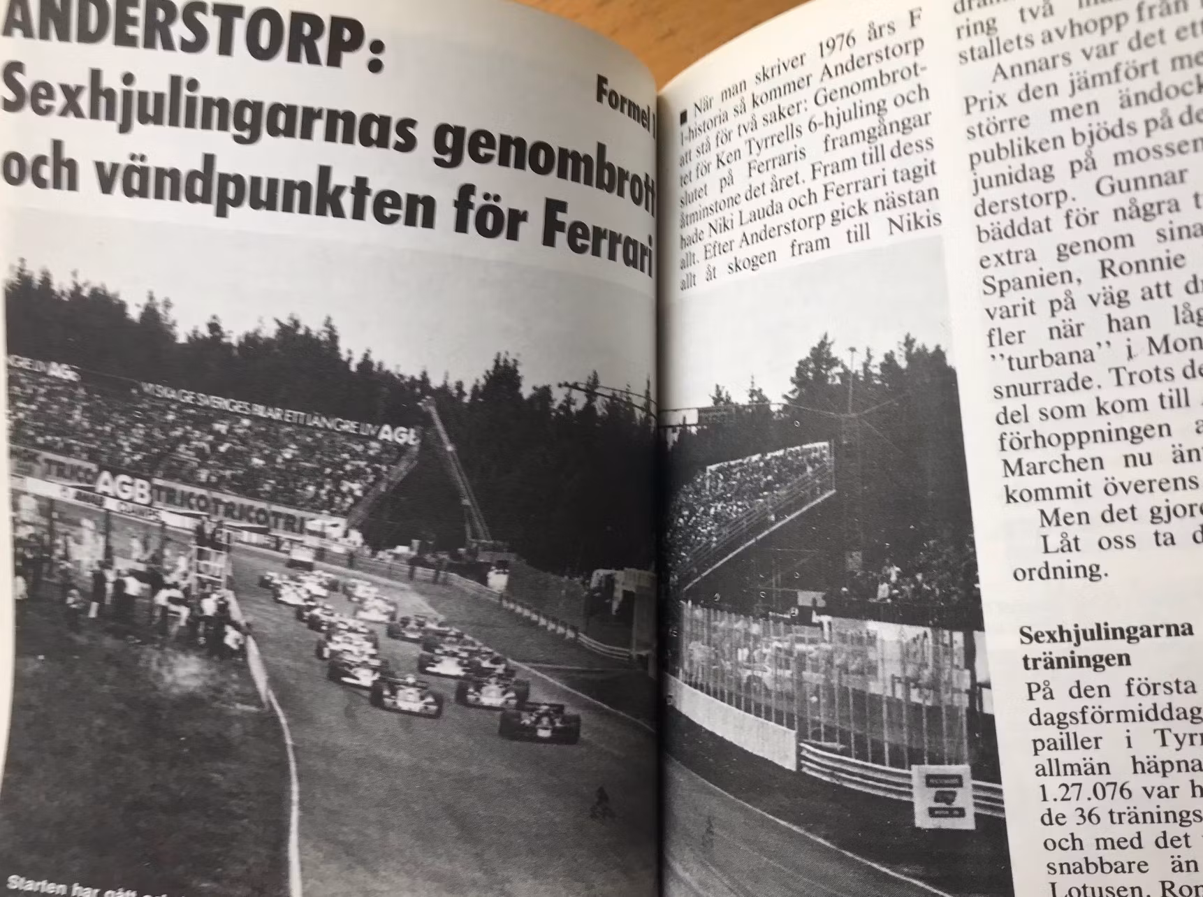 Motorns Mästare 1976/77 - Ronnie Peterson Gunnar Nilsson - 130 sid, 13 x 19 cm