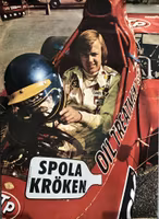 Ronnie Peterson poster 1972 - March 721 - size 70 x 100 cm - ovanlig - samlarvärde