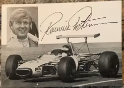 Ronnie Peterson F3 1969 - SMOG - reklamkort - 10 x 15 cm