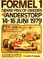Swedish F1 Grand Prix 1979 - Anderstorp - a GP that never was - 45 x 60 cm
