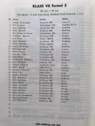 F3 1967 - Ronnie/Reine - Karlskoga o Knutstorp-program - utmärkt skick