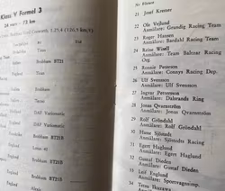 F3-program '68 - Ronnie/Reine-fight - Kanonloppet och Knutstorp - bra skick