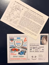 Int. Trophy Race på Silverstone April 1973 - med Ronnie