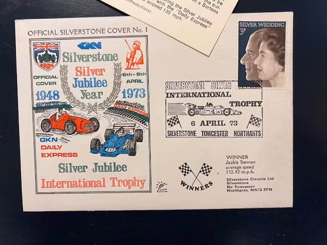 Int. Trophy Race på Silverstone April 1973 - med Ronnie