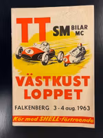 Västkustloppet 1963 - program från Pickos era - 52 sidor