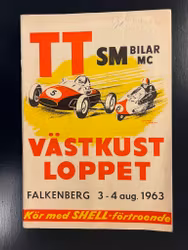 Västkustloppet 1963 - program från Pickos era - 52 sidor