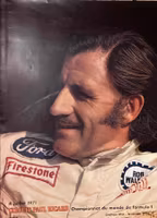 Graham Hill at Paul Ricard 1971, Brabham, format 33x45 cm