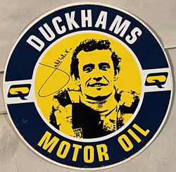 Jackie Ickx - dekal - format 11 cm i diameter