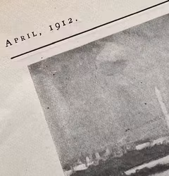 Oldsmobile 1912, 6-cyl, The Limited, "Motor", 25 x 35 cm