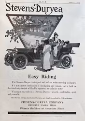 Stevens-Dureya, US brand, 1912, Easy Riding, 25 x 35 cm