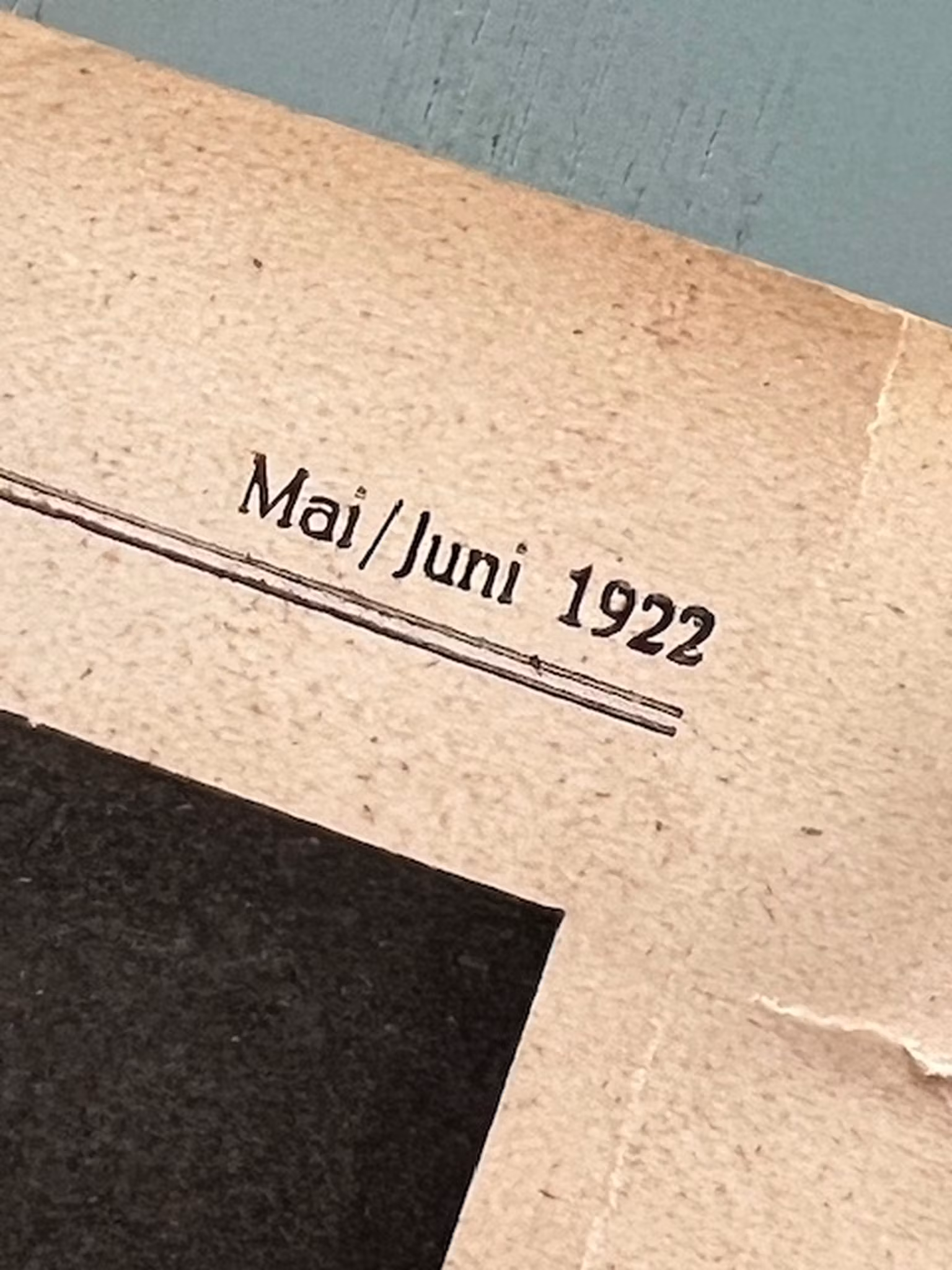 Karla-Klein Auto, Berlin 1922, Orig-annons, 25 x 35 cm