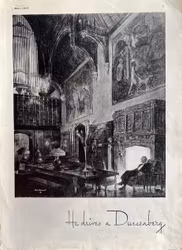 Duesenberg 1935 i Esquire, USA, originalannons, 25x35 cm