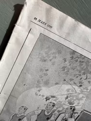 Renault 1929 i L'Illustration, Paris, format 30 x 40 cm !