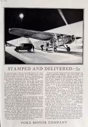 Ford 1929 i Nat. Geogr. Mag., format 16 x 24 cm