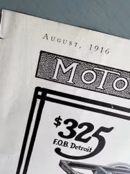 Ford Tonford trucks 1916, Motor, 25 x 35 cm