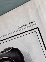 Kathe-Halle a/s, karossnyhet 1913, tyska modeller, 25x34 cm