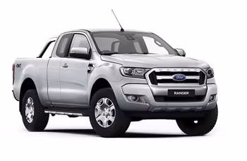 Raamen blinderen Ford Ranger Super cab