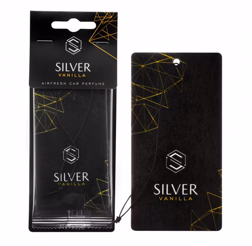 Geurkaart SILVER: VANILLA