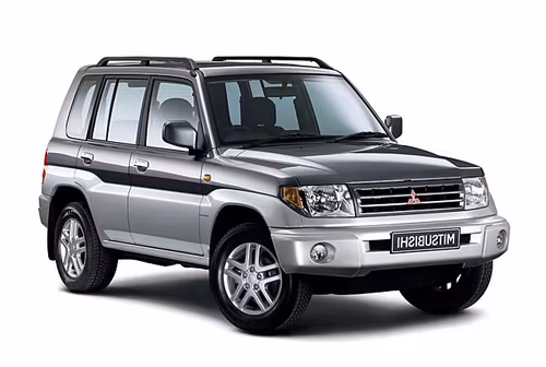 Auto raamfolie voor de Mitsubishi Pajero Pinin