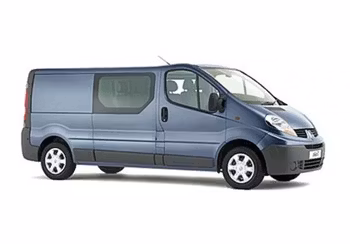 Raamen blinderen Opel Vivaro Crew