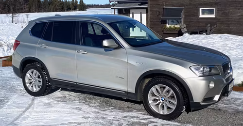 Raamen blinderen BMW X3