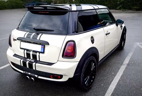 Raamen blinderen Mini Cooper 3-d