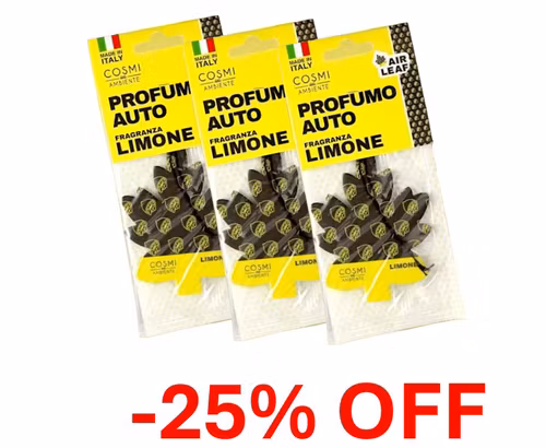 Geurkegel LEMON 3-pack