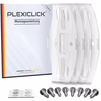 Onzichtbare bordhouder PLEXICLICK®