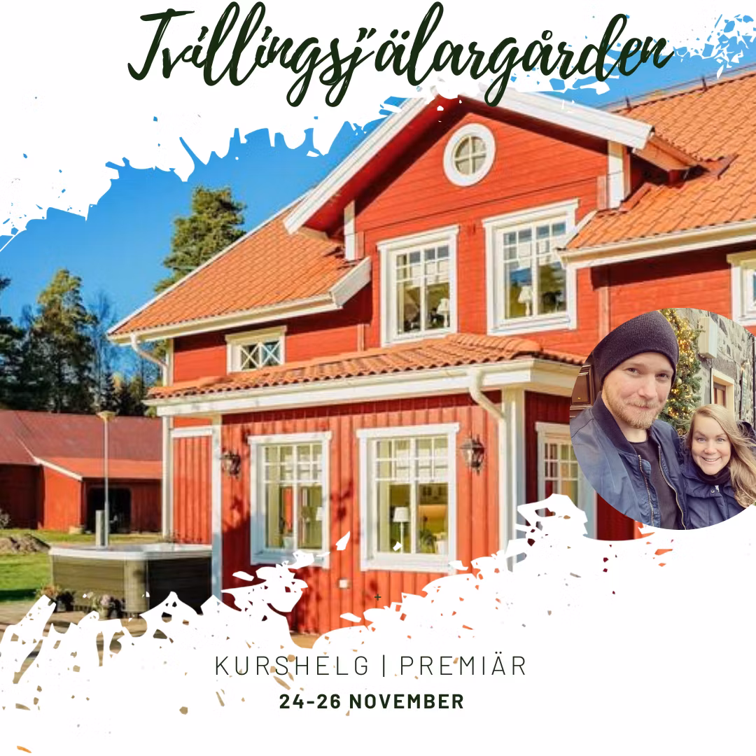 EXTRAINSATT!  26-28 APRIL 2024- Andlig och personlig utveckling 2.0 (samma som premiärkursen!)