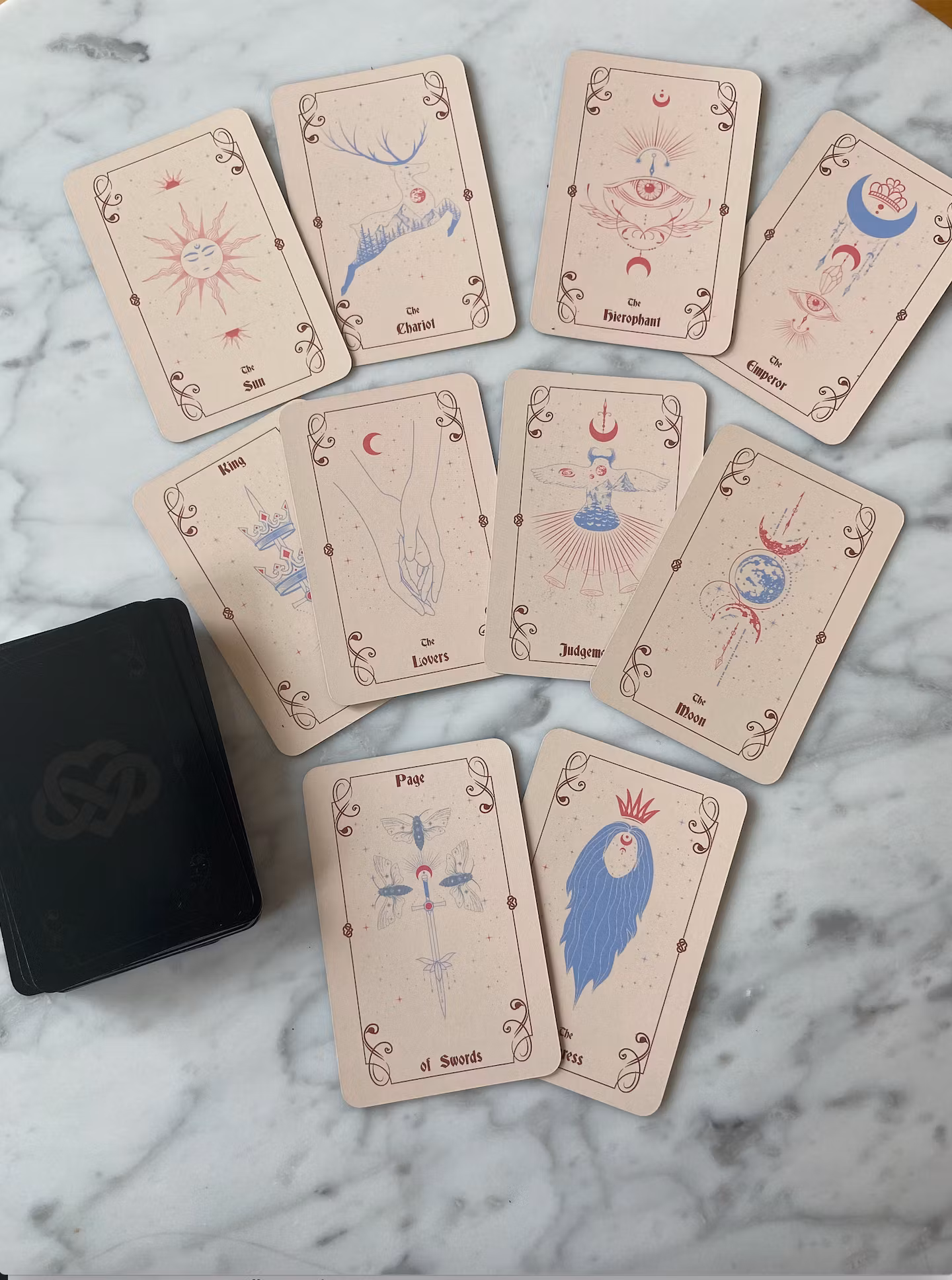 LAGERRENSNING Tvillingsjälar Tarot 70% rea
