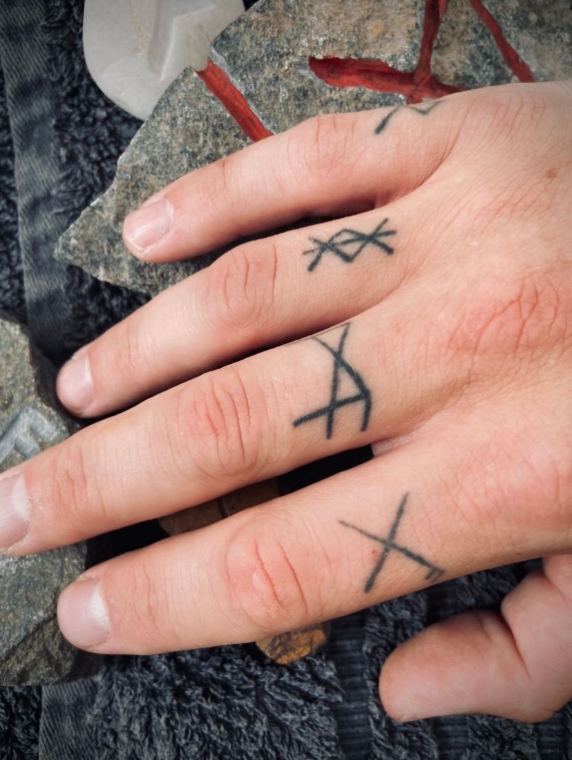 Runa för lycka och tur (stor)
