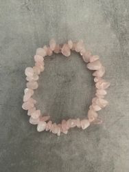 LAGERRENSNING: Armband i rosenkvarts 45 % rea