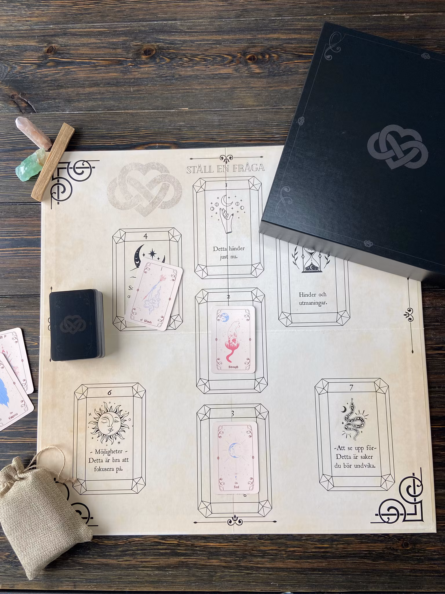 LAGERRENSNING: Tarotbräde 50% rea