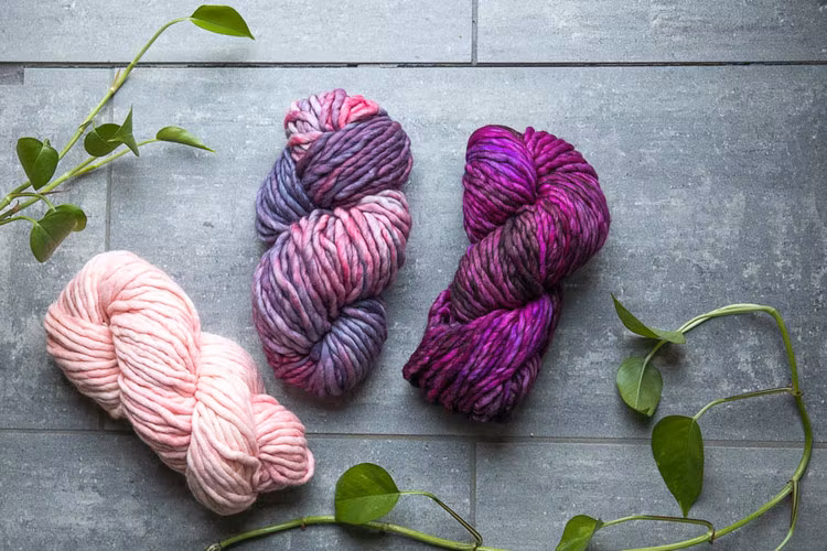 Malabrigo Rasta - handfärgad super bulky merinoull