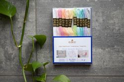 DMC Moulinégarn Pastels   - set med 12 färger