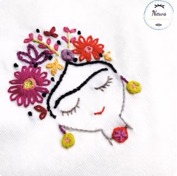 Un Chat dans l'aiguille - Broderikit Kläder - Frida