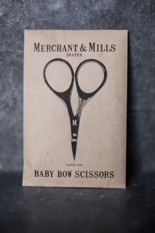Merchant & Mills Baby Bow Scissors - liten svart sax