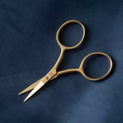 Merchant & Mills Fine Work Gold Scissors - liten guldfärgad sax