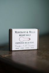 Merchant & Mills Coppered Bulb Pins - kopparfärgade säkerhetsnålar eller stickmarkörer